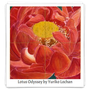 Lotus Odyssey by Yuriko Lochan