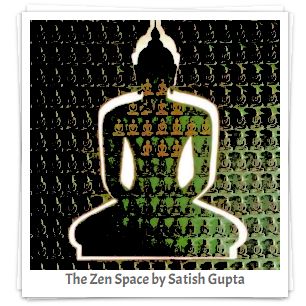 The Zen Space by Satish Gupta